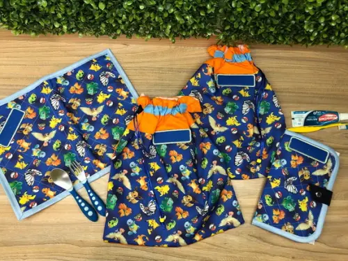 Kit Saquinhos Escolar Personalizado Infantil