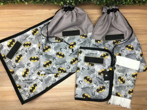 Kit Escolar Infantil Personalizado Volta as Aulas