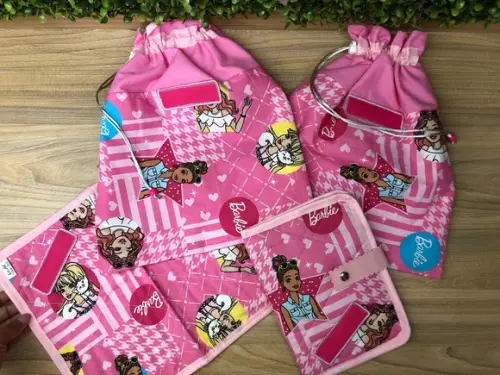 Kit Escolar Infantil Personalizado Volta as Aulas
