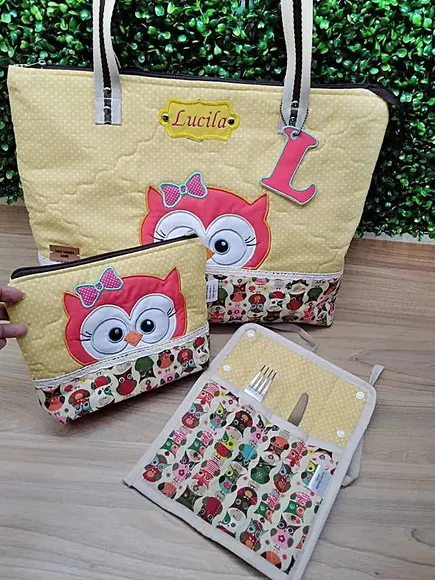 Bolsa de Ombro - Coruja