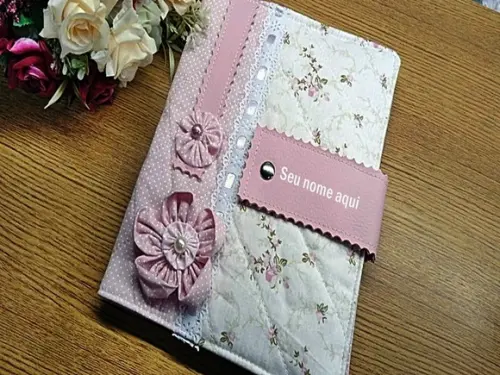 Capa para Agenda, Bíblia e Livros