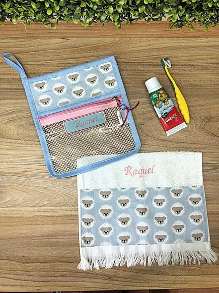 Kit Higiene Infantil Personalizado Volta as Aulas