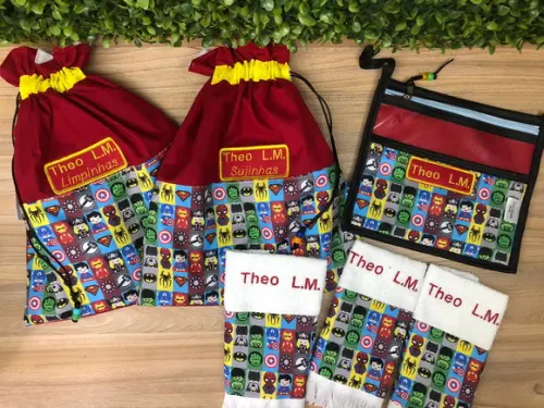 Kit Escolar Infantil Personalizado