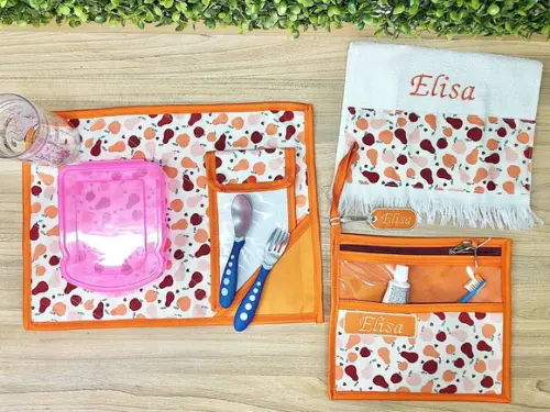 Kit Escolar Infantil Feminino