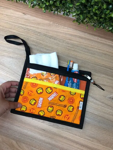 Volta Ás Aulas Kit Higiene Bucal Personalizado Pronta Entreg