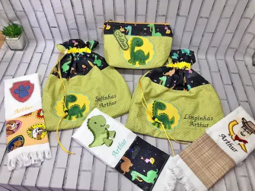 Kit Creche Personalizado 6 Peças