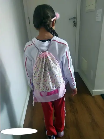 Mochila Saco Infantil Unicórneo