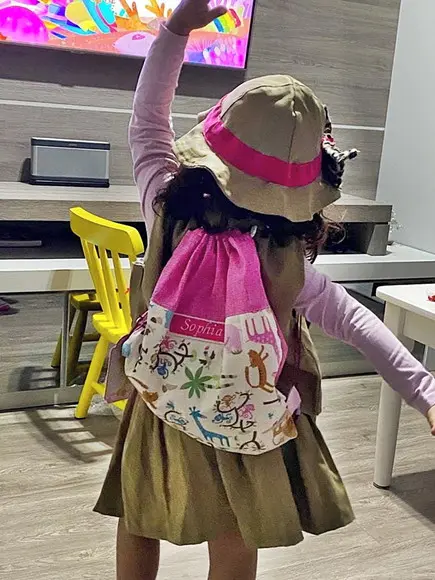 Mochila Saco Infantil Personalizada