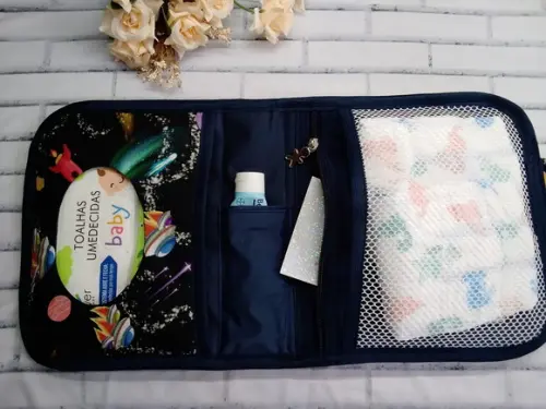 Porta Fraldas E Lenços Personalizado