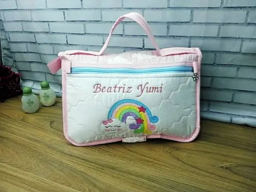 Maleta Porta Fralda com Trocador Personalizado