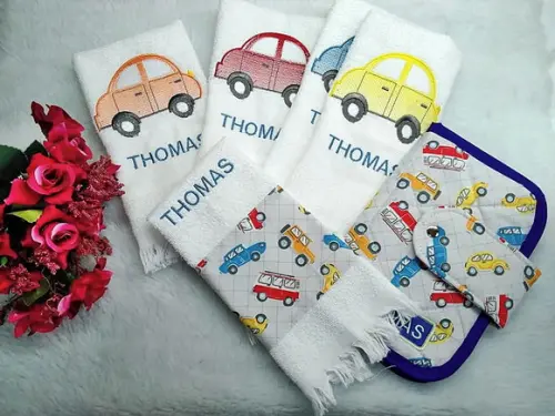 Kit Bucal Personalizado Mais Toalhinhas