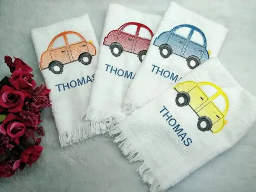 Toalha de Mão Infantil Personalizada com Elástico