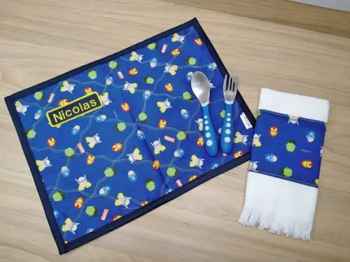 Jogo Americano Infantil Personalizado