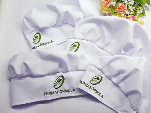 Toucas Cirúrgicas Bordadas e Personalizadas com Logo