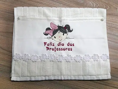 Toalha Lembrancinha Dia dos Professores