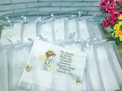 Kit Lembrança de Batizado para Padrinhos e Madrinhas