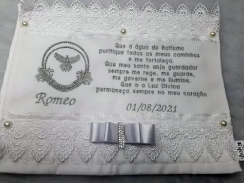Toalha para Batizado Luxo