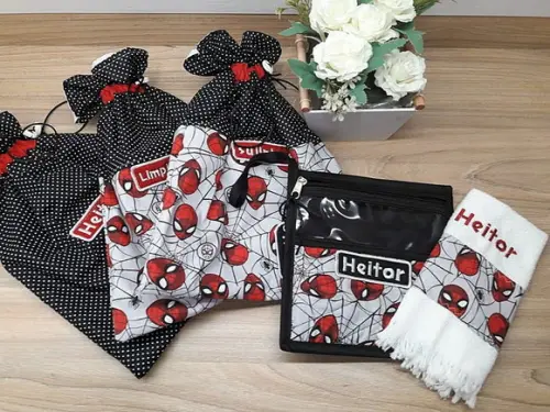 Kit Escolar ,creche Infantil Personalizado
