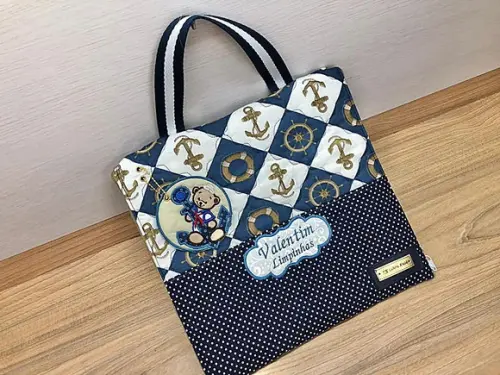 Necessaire 2 em 1 - Limpinhas e Sujinhas