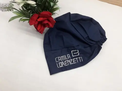 Toucas Cirúrgicas Bordadas e Personalizadas Kit com 2