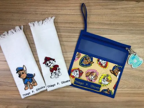 Kit Higiene Personalizado Volta as Aulas 3 Peças