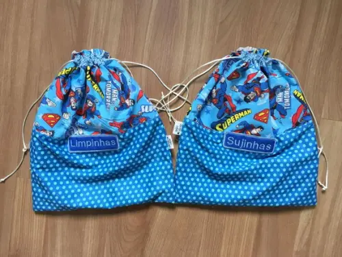Kit Creche Roupa Suja e Limpa
