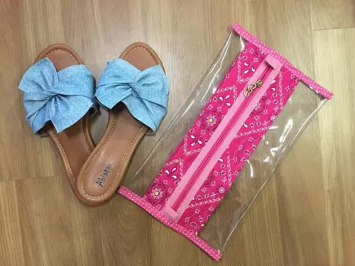 Saquinho para chinelo-Sapato