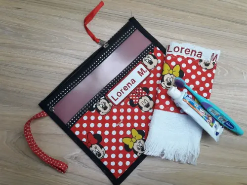 Kit Bucal Escolar Personalizado com Nome