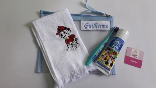 Porta Higiene Bucal Infantil- Patrulha Canina