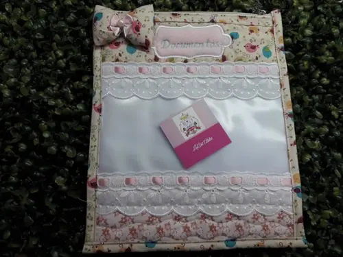 Enxoval Personalizado Porta Documentos de Vacina