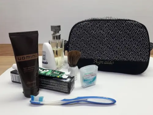 Necessaire Masculina Personalizada com o Nome do Cliente