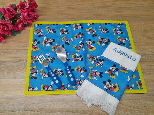 Jogo Americano Infantil Personalizado