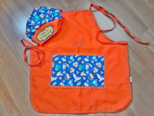 Avental Personalizado para Crianças - Chef Mirim