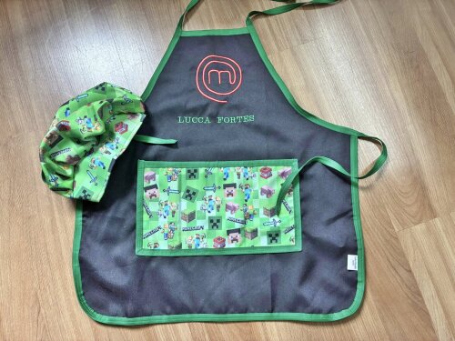 Avental Personalizado para Crianças - Chef Mirim