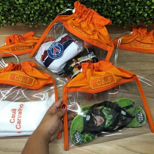 Kit Saquinhos Organizadores para Viagem Personalizado
