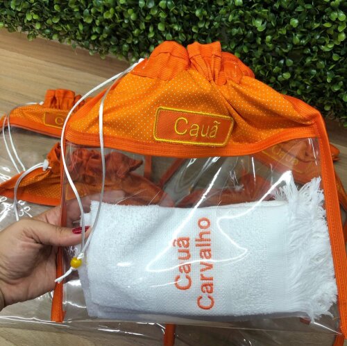 Kit Saquinhos Organizadores para Viagem Personalizado