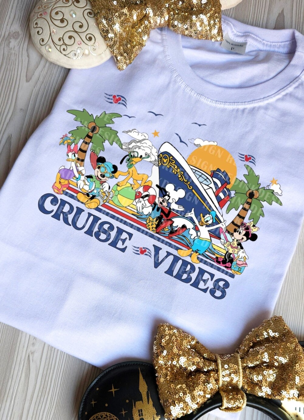 Camiseta Disney Cruise Vibes