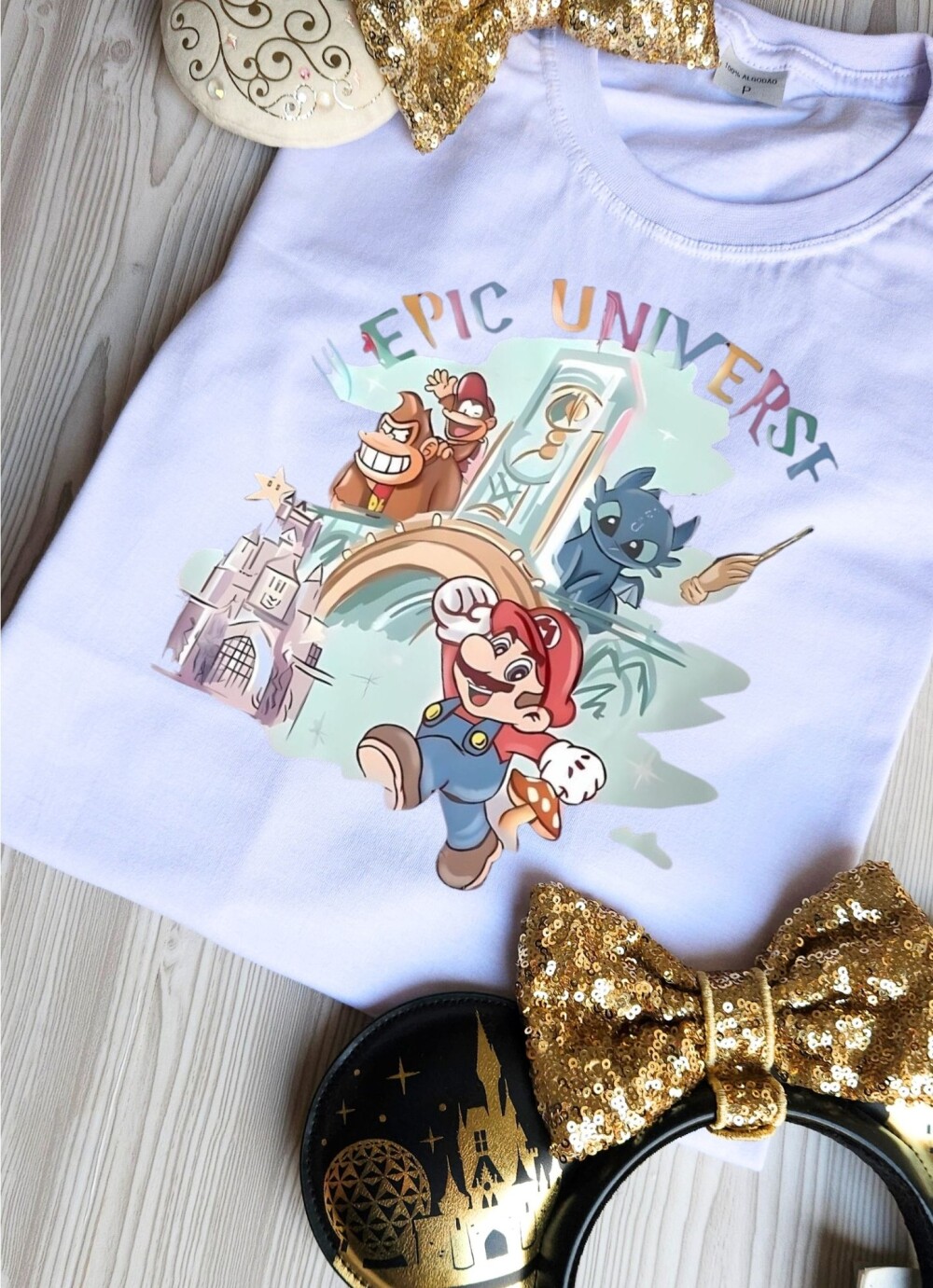 Camiseta personalizada - unissex Epic Universe Universal