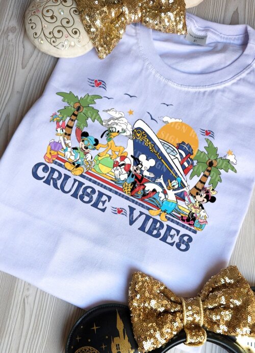 Camiseta Disney Cruise Vibes