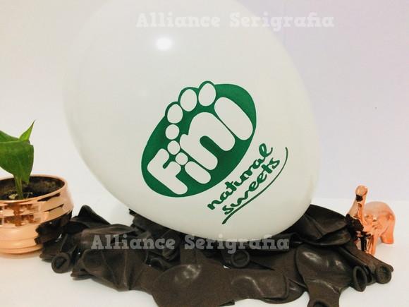 500 Bexigas Personalizadas Empresarial