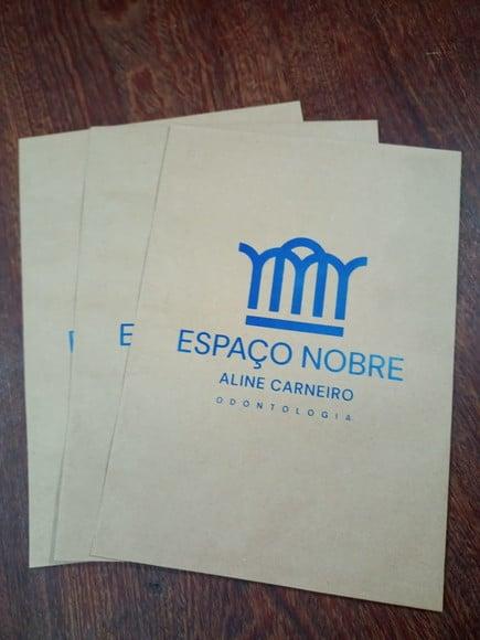 250 Envelopes Kraft A4 Personalizado
