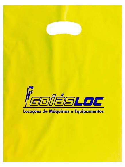 Sacola Plástica Boca de Palhaço Personalizada 16x20 1000un