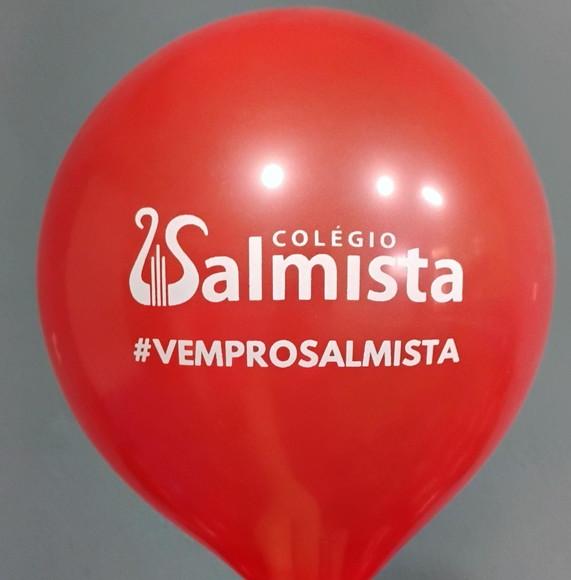 500 Bexigas Balões Personalizadas com Logo