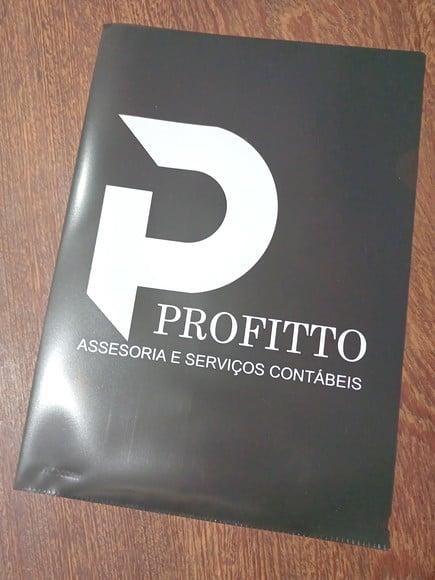 Pasta l A4 Personalizada Cores Padrão (500)