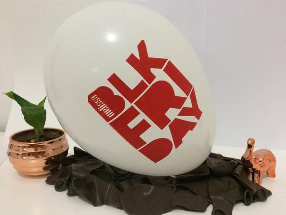 Bexigas Balões Personalizadas Black Friday