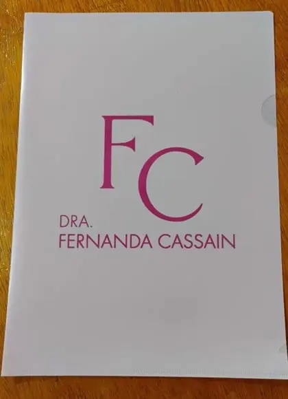 Pasta l A4 Tons Pastel Personalizada com Sua Logo (1000)