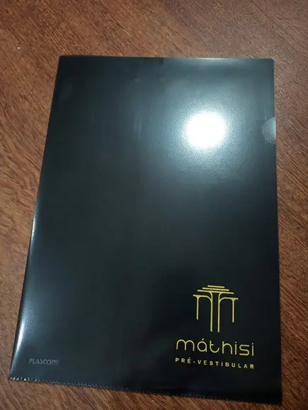 Pasta l A4 Personalizada Impressão em Dourado (100)