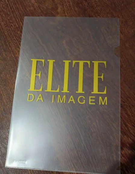 Pasta l Plástica A4 Personalizada (impressão em Dourado)