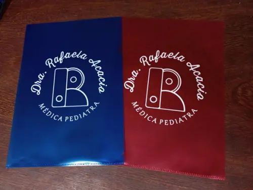 Pasta l A4 Personalizada com Sua Logotipo (1000)