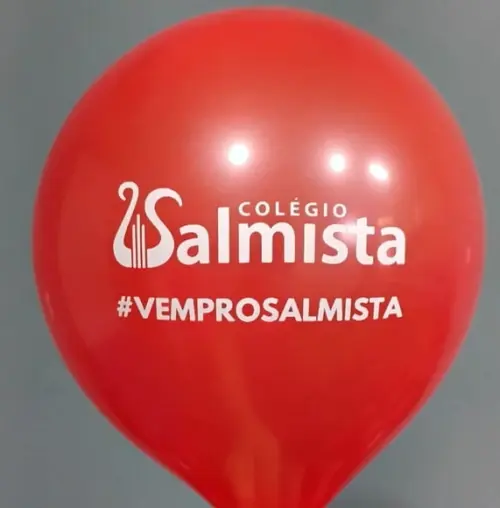 100 Bexigas Balões Personalizadas com Logo